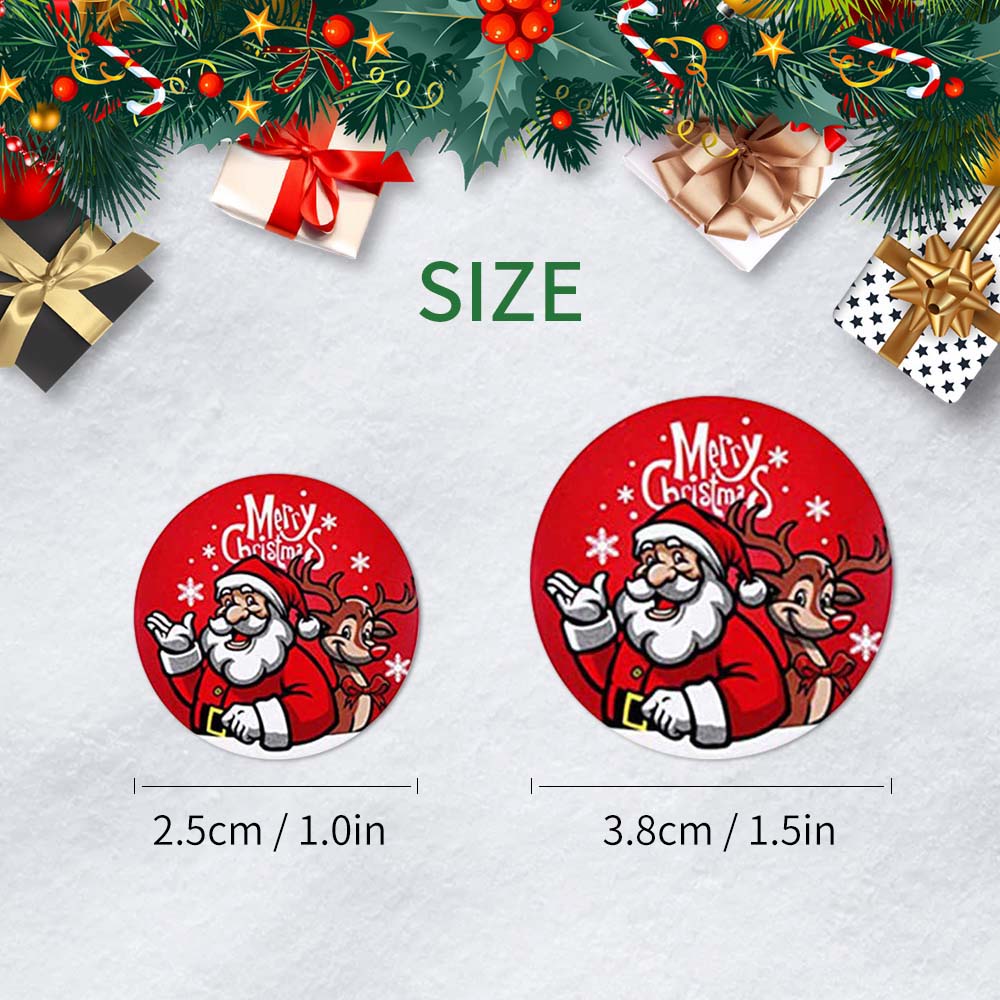 5 Design Merry Christmas Sticker