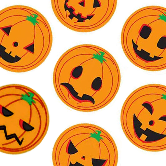 Halloween Fun Pumpkin Stickers