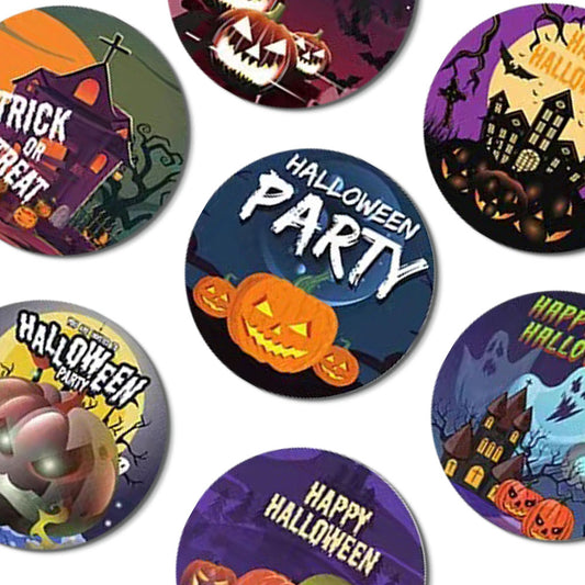 Halloween Horror Pumpkin Stickers