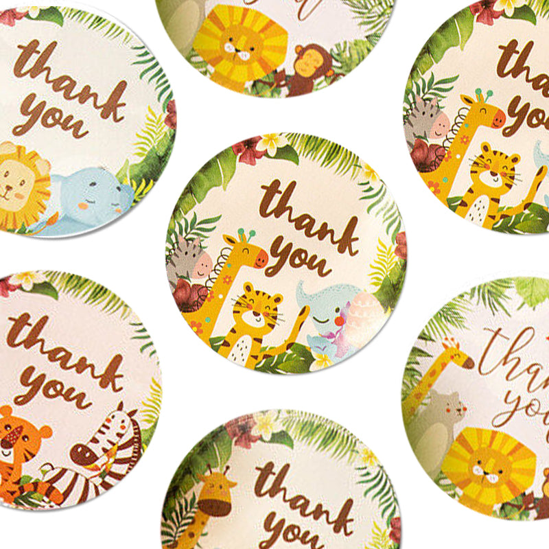 8 Design Animal Stickers