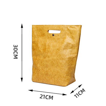 Custom Tyvek Tote Bag - Yellow
