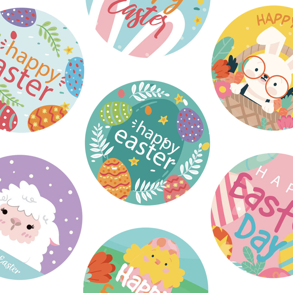 Lovely Happy Easter Stickers