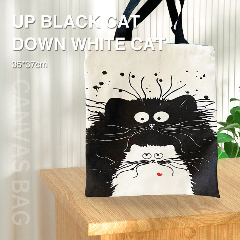 Cute Cat Canvas Bag