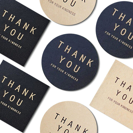 DIY Cookie Thank You Stickers