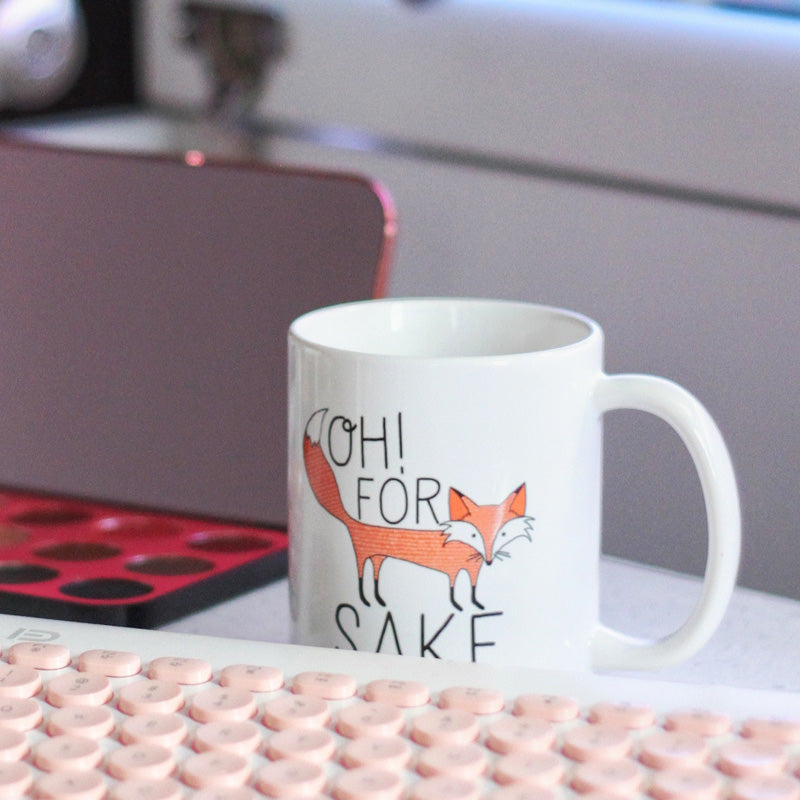 Sample image of 11oz customised mug.