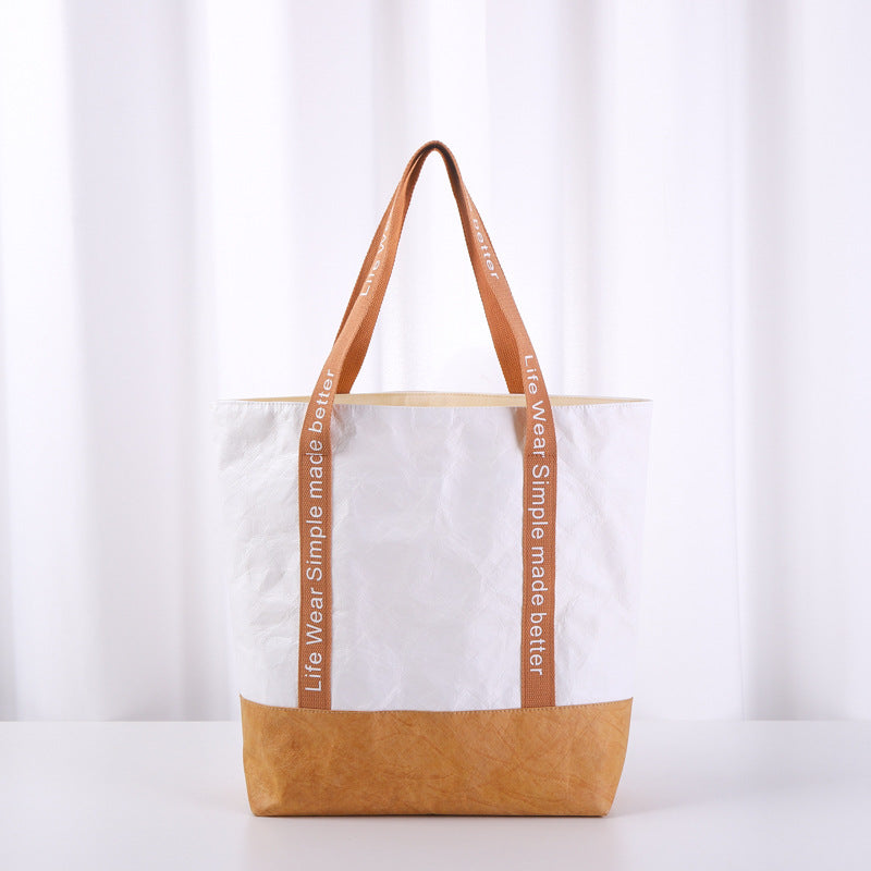 Tyvek Contrast Tote Bag