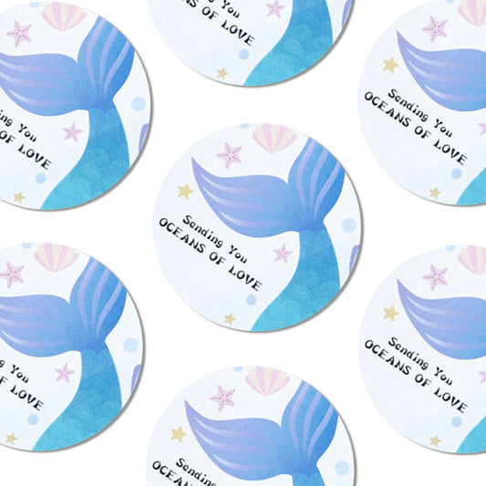 Fish Tail Stickers