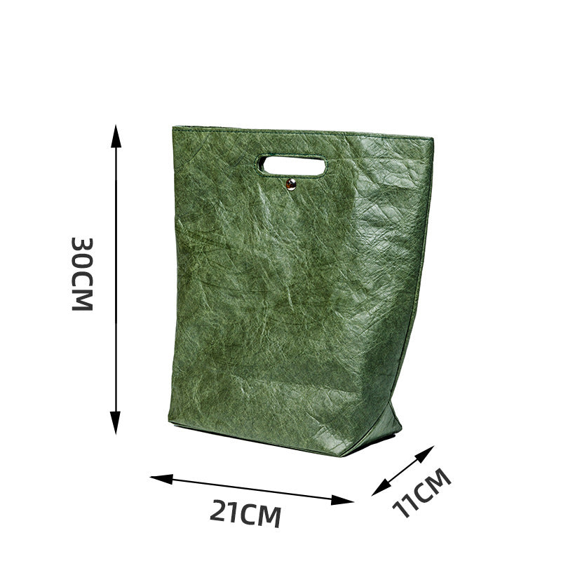 Custom Tyvek Tote Bag - Green