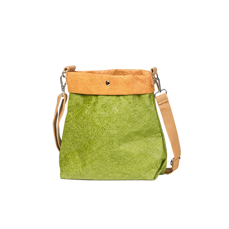 Custom Tyvek Shoulder Backpack - Green