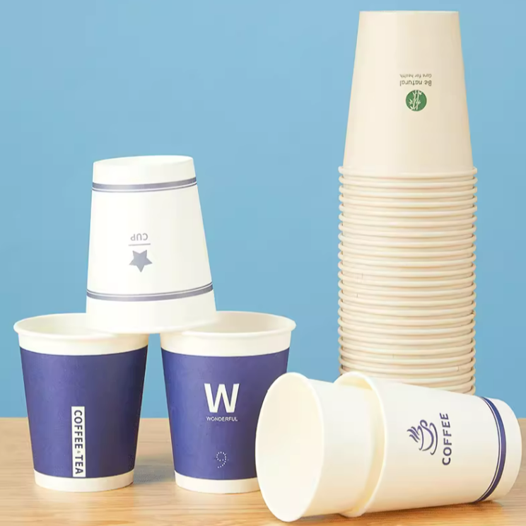 This is the sample picture of the custom paper cup, just for reference.