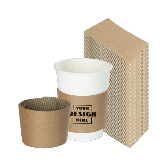 This kraft colour paper cup is 125*108*57mm.