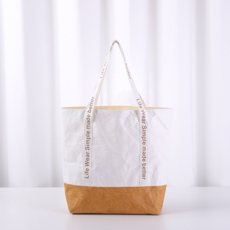 Tyvek Contrast Tote Bag