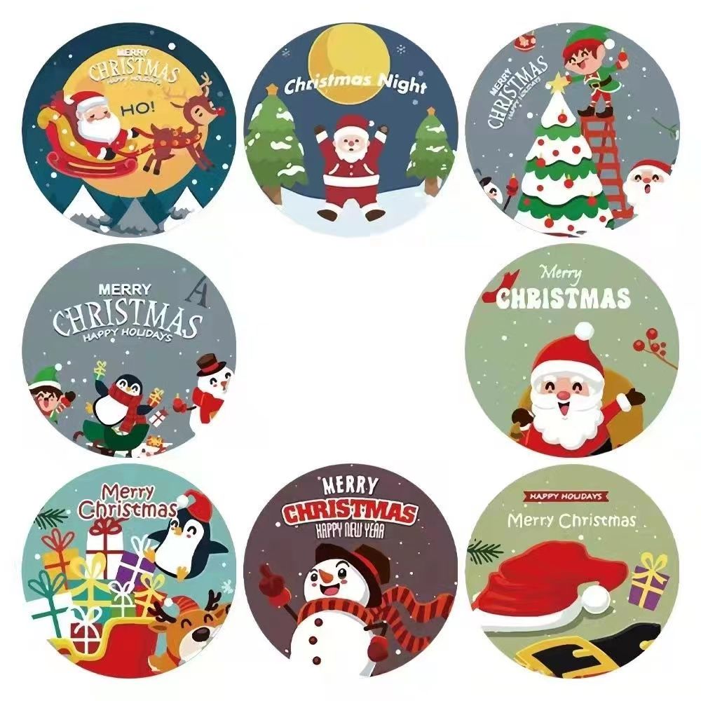 Decorative Merry Christmas Sticker
