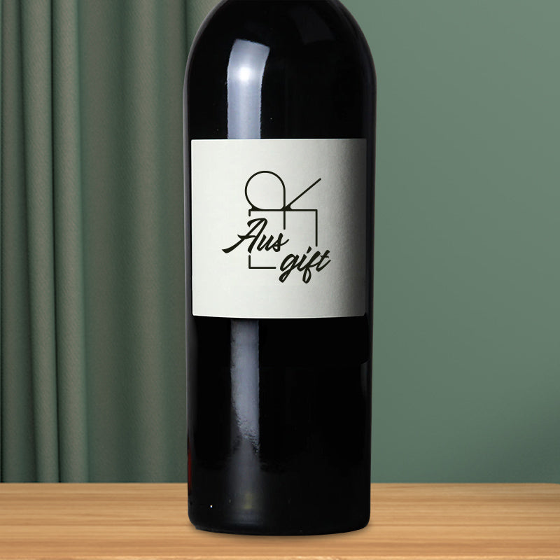 Custom Roll Square Wine Labels