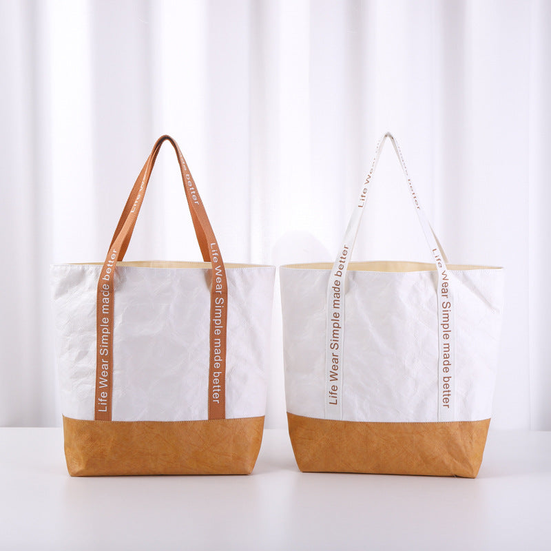 Tyvek Contrast Tote Bag