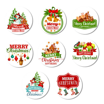 8 Design Merry Christmas Sticker