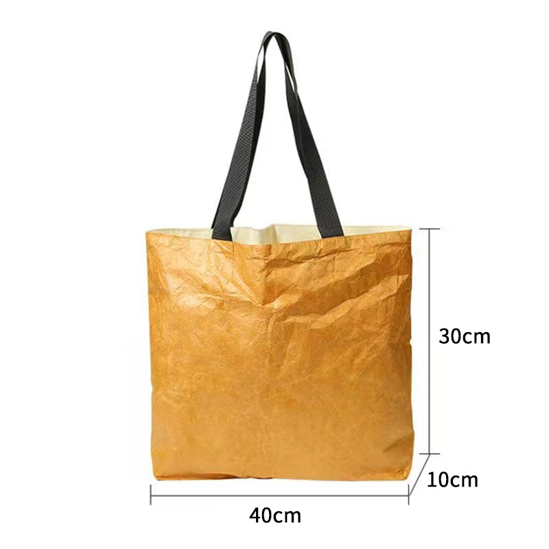 Custom Tyvek Tote Bags - Yellow