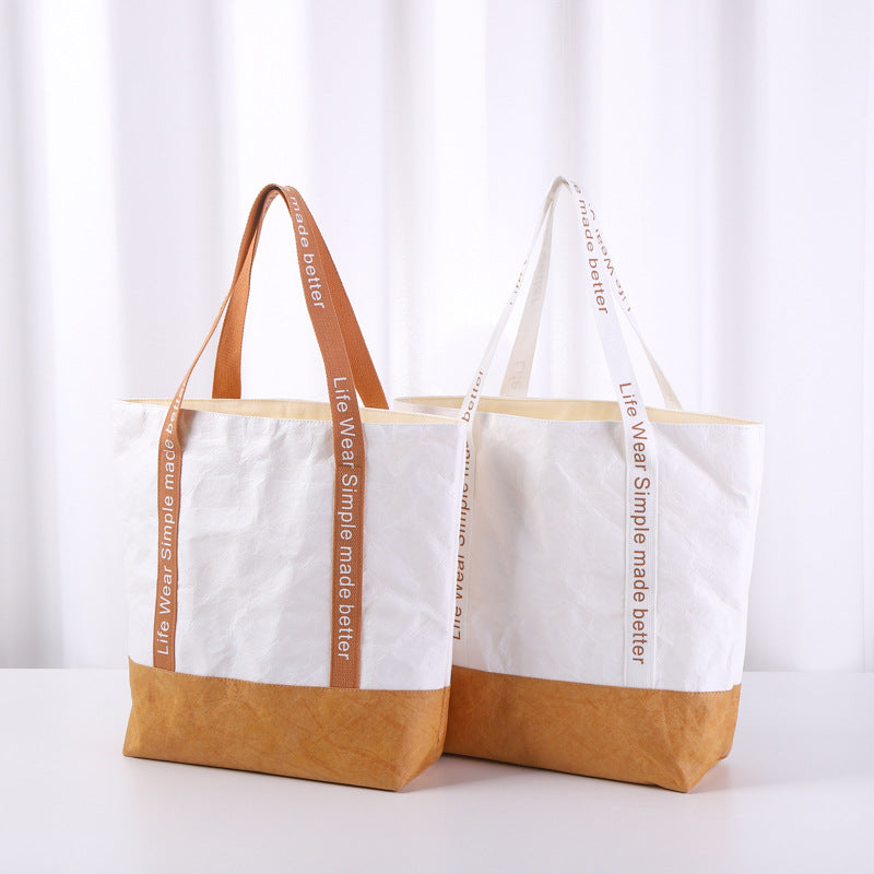 Tyvek Contrast Tote Bag