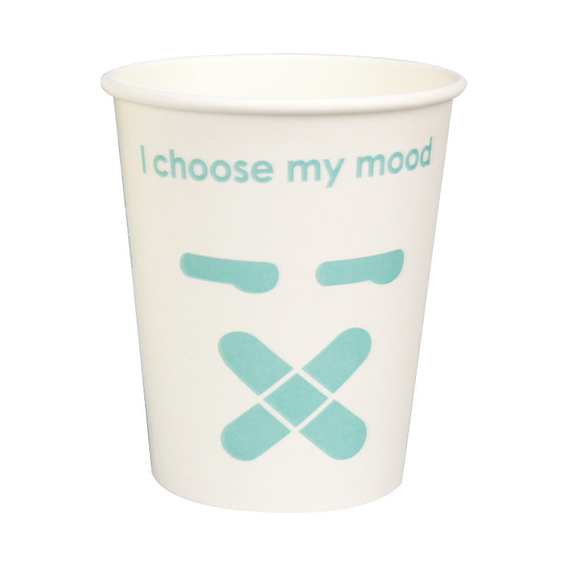 This is the finished sample image of the custom paper cup.