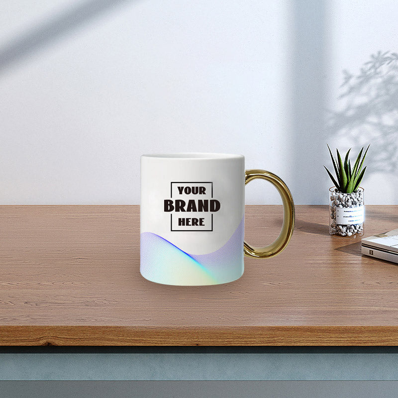 330ml (11oz) Custom Mug - Gold