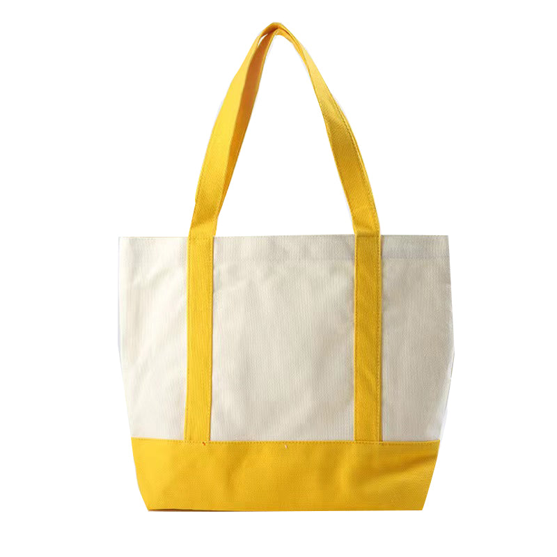 Canvas Contrast Bag