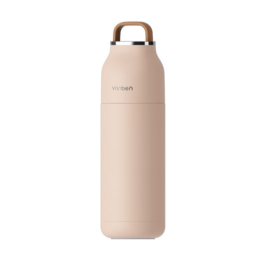 12oz Stainless Steel Portable Vacuum Bottle - Pink