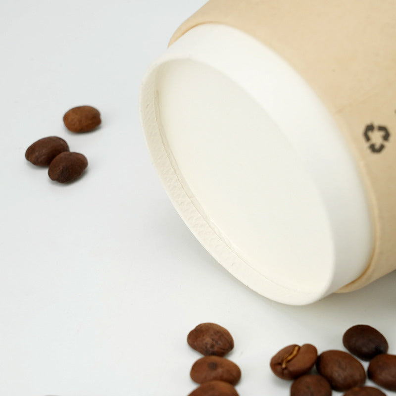 10oz/12oz Double Layer Paper Coffee Cup - Random Color