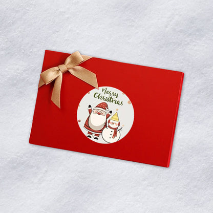 Christmas Santa Claus in Snow Stickers