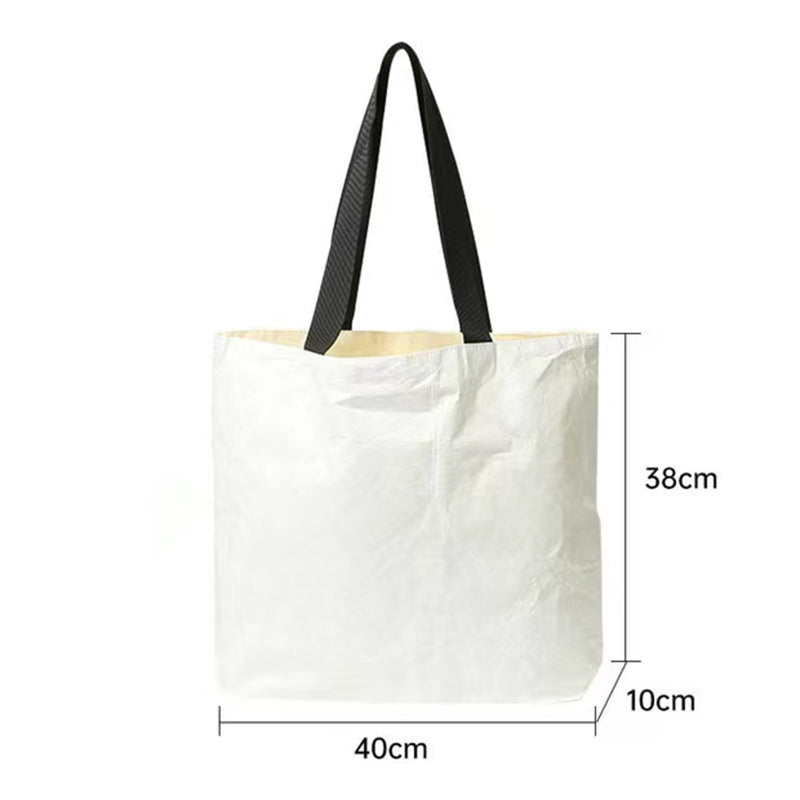 Custom Tyvek Tote Bags - White