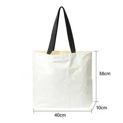 Custom Tyvek Tote Bags - White