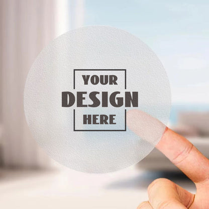 Custom Sheet Circle Stickers - Transparent Matte