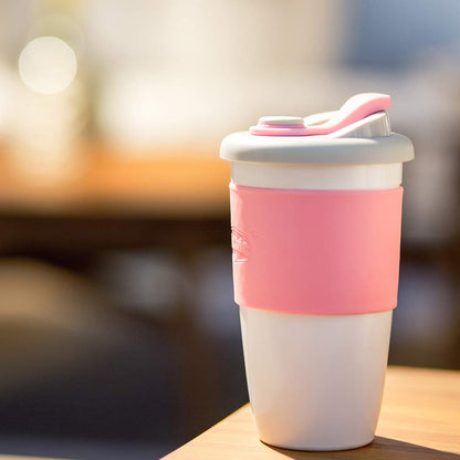 Reusable PLA Coffee Cup - Pink
