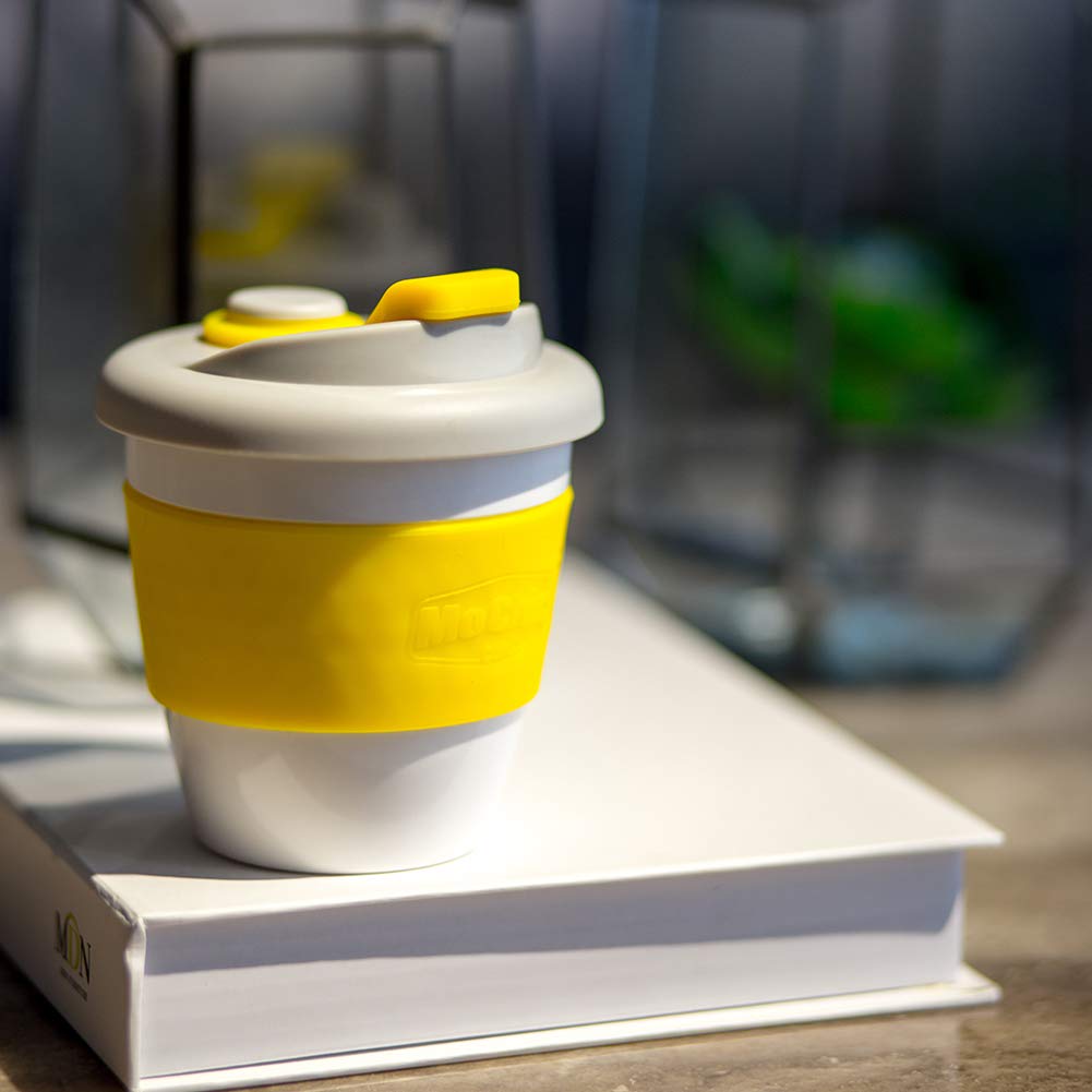 Reusable PLA Coffee Cup - Lemon Yellow