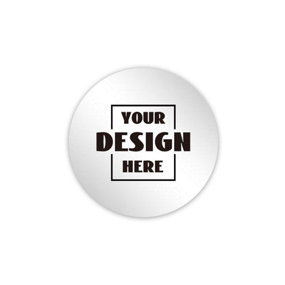 Custom Sheet Circle Stickers - Transparent Gloss