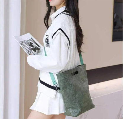 Custom Tyvek Fashion Bag - Green
