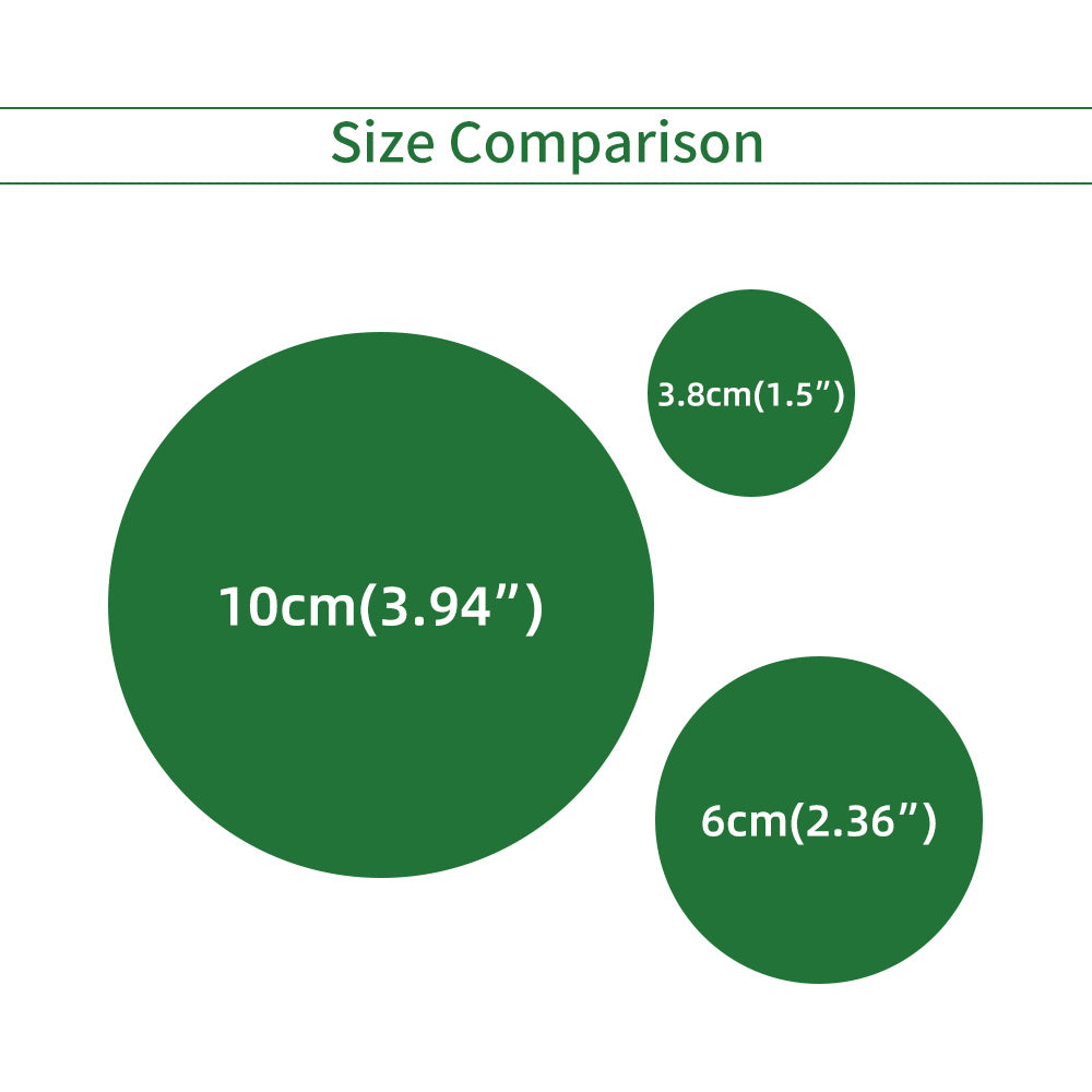 Custom Sheet Circle Stickers - Transparent Matte