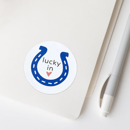 lucky in love Stickers