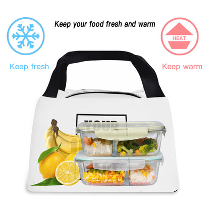 This insulated bag not only keeps your food warm, it also keeps it fresh.