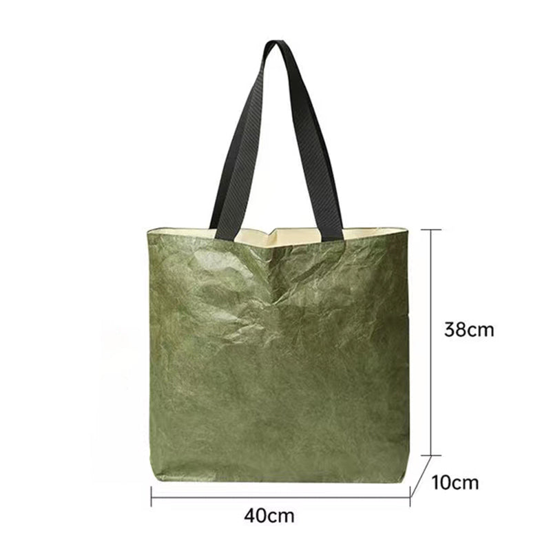 Custom Tyvek Tote Bags - Green