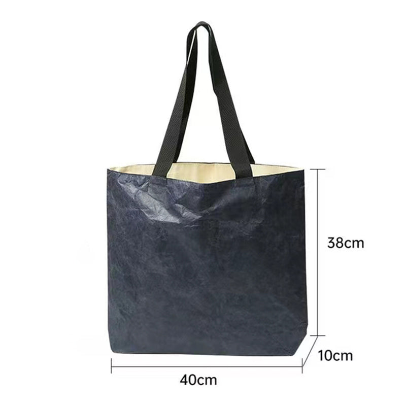 Custom Tyvek Tote Bags - Deep Blue