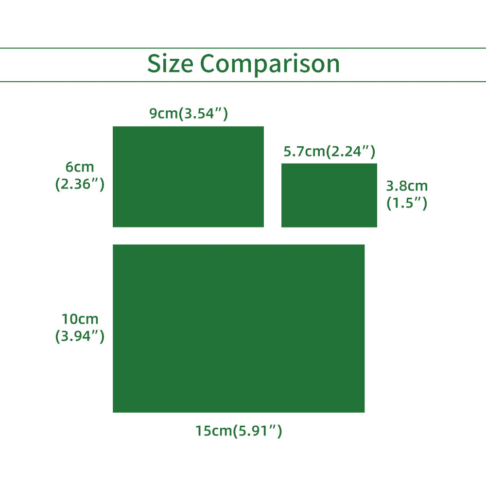 Custom Roll Rectangle Labels- Transparent Matte