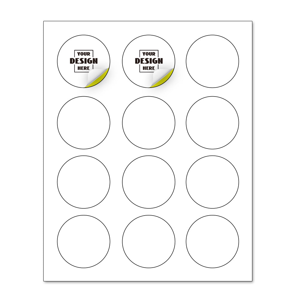 Custom Sheet Circle Stickers