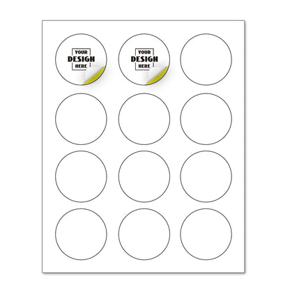 Custom Sheet Circle Stickers