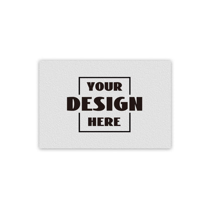 Custom Roll Rectangle Labels- Transparent Matte