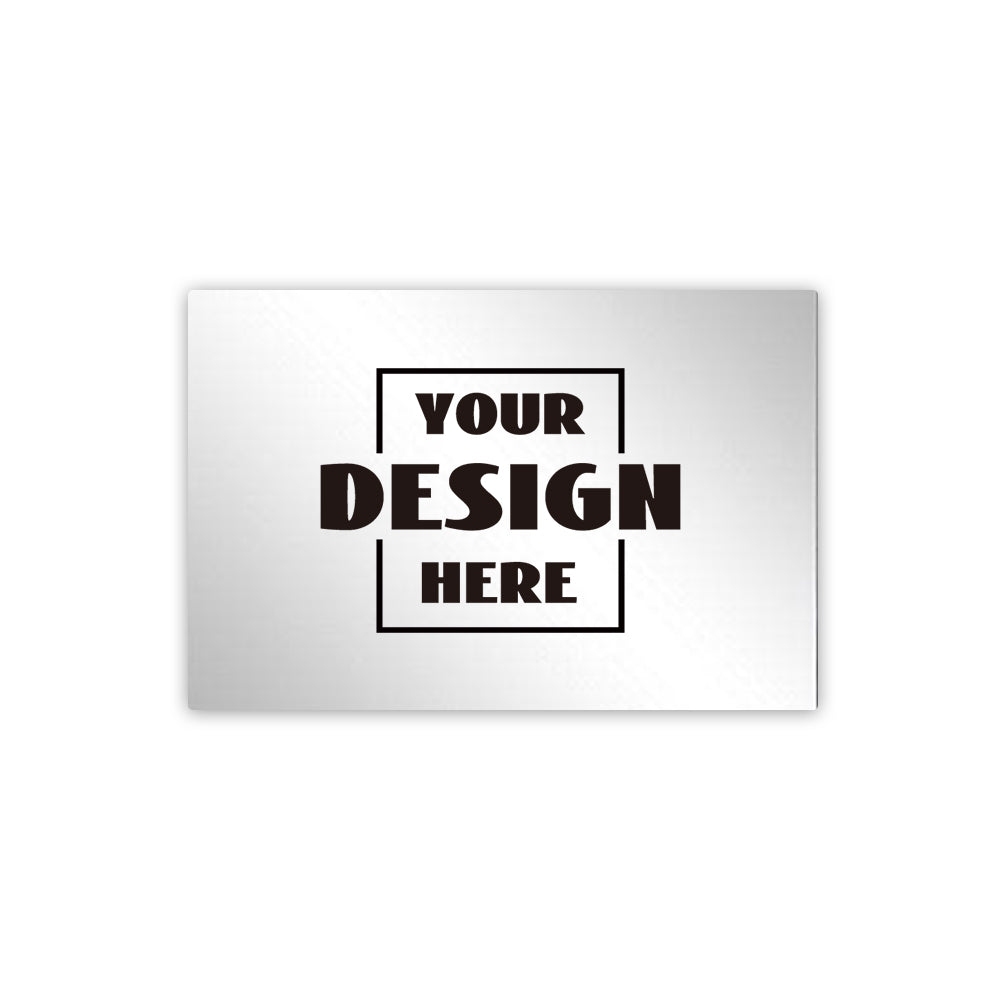 Custom Roll Rectangle Labels - Transparent Gloss