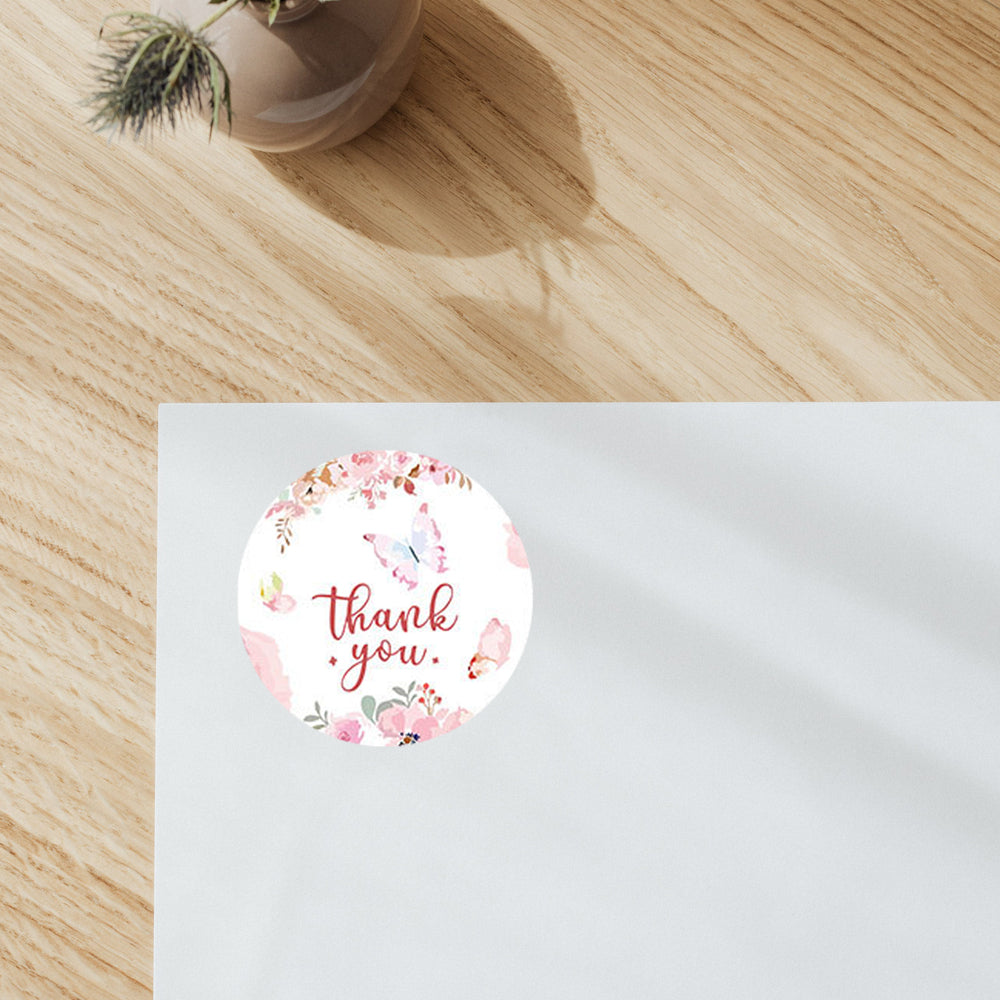 8 Design Thank You Stickers With Love