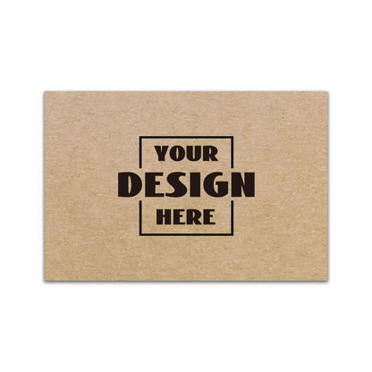 Custom Sheet Kraft Paper Rectangle Stickers