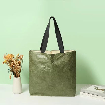 Custom Tyvek Tote Bags - Green